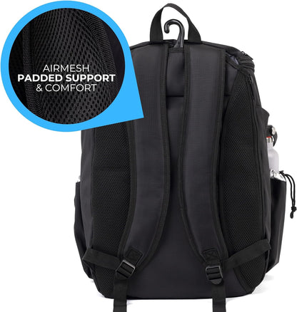 35L Pickleball Backpack - Pickleball Bags for Men or Women Includes Pickleball Ball Holder