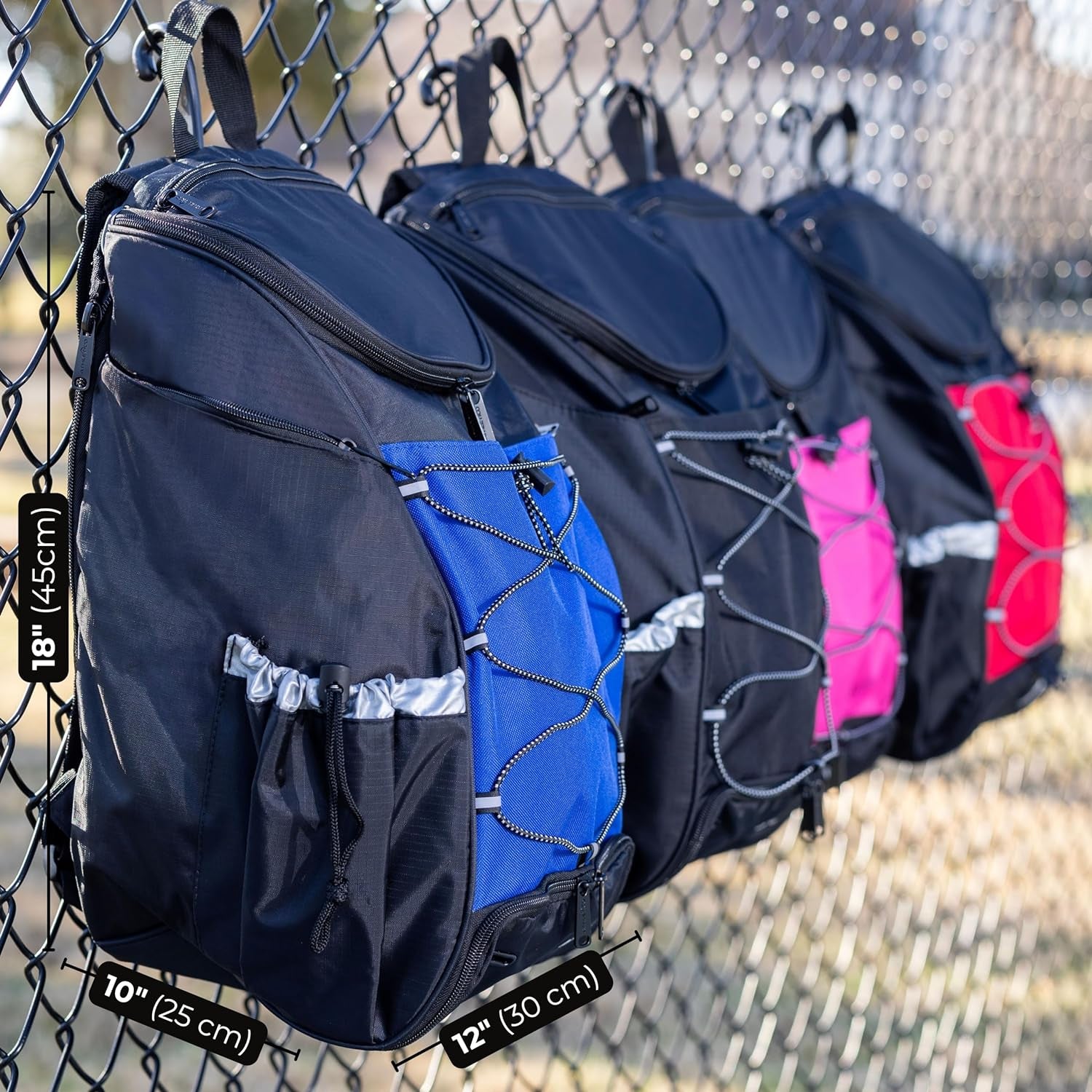 35L Pickleball Backpack - Pickleball Bags for Men or Women Includes Pickleball Ball Holder